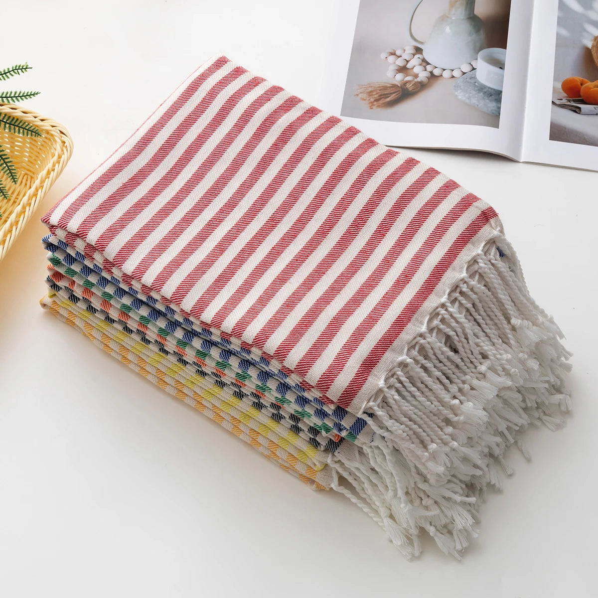 Oversized Lightweight Turkish Cotton Beach Towel