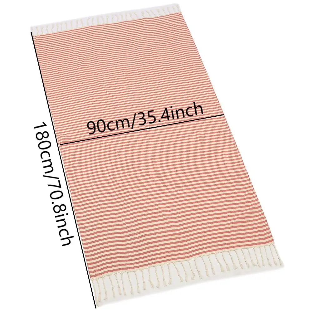 Oversized Lightweight Turkish Cotton Beach Towel